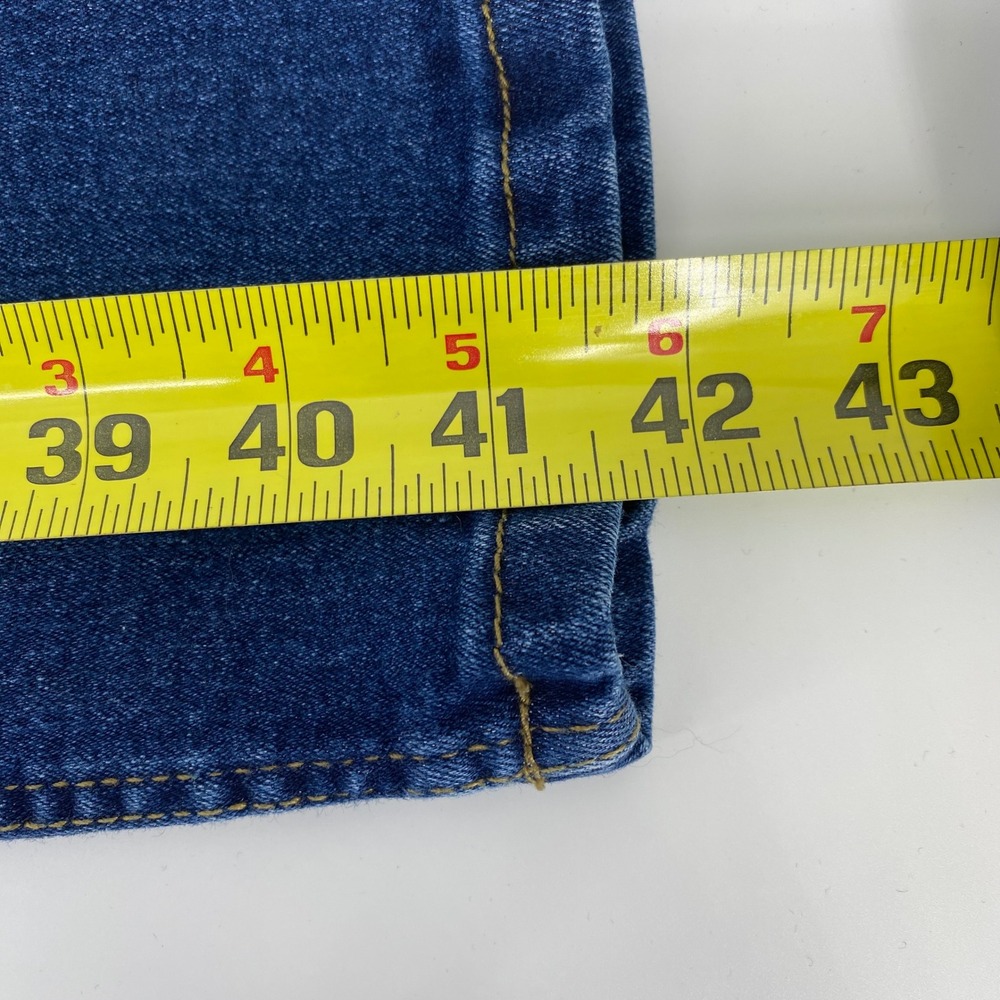 Venus Womens Blue Jeans Size 10L Dark Wash Skinny Mid Rise Denim Pants - Picture 6 of 7